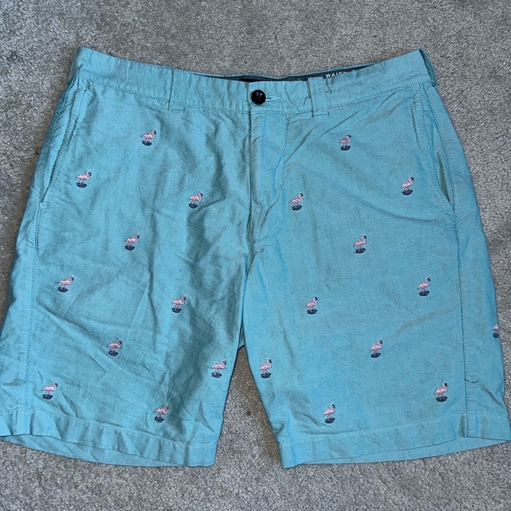 J. Crew Flamingo Shorts